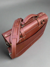 Load image into Gallery viewer, Claridge Leather Classic Satchel (PDF Pattern)
