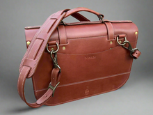 Load image into Gallery viewer, Claridge Leather Classic Satchel (PDF Pattern)