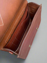 Load image into Gallery viewer, Claridge Leather Classic Satchel (PDF Pattern)