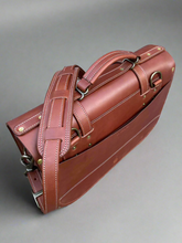 Load image into Gallery viewer, Claridge Leather Classic Satchel (PDF Pattern)
