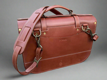 Load image into Gallery viewer, Claridge Leather Classic Satchel (PDF Pattern)
